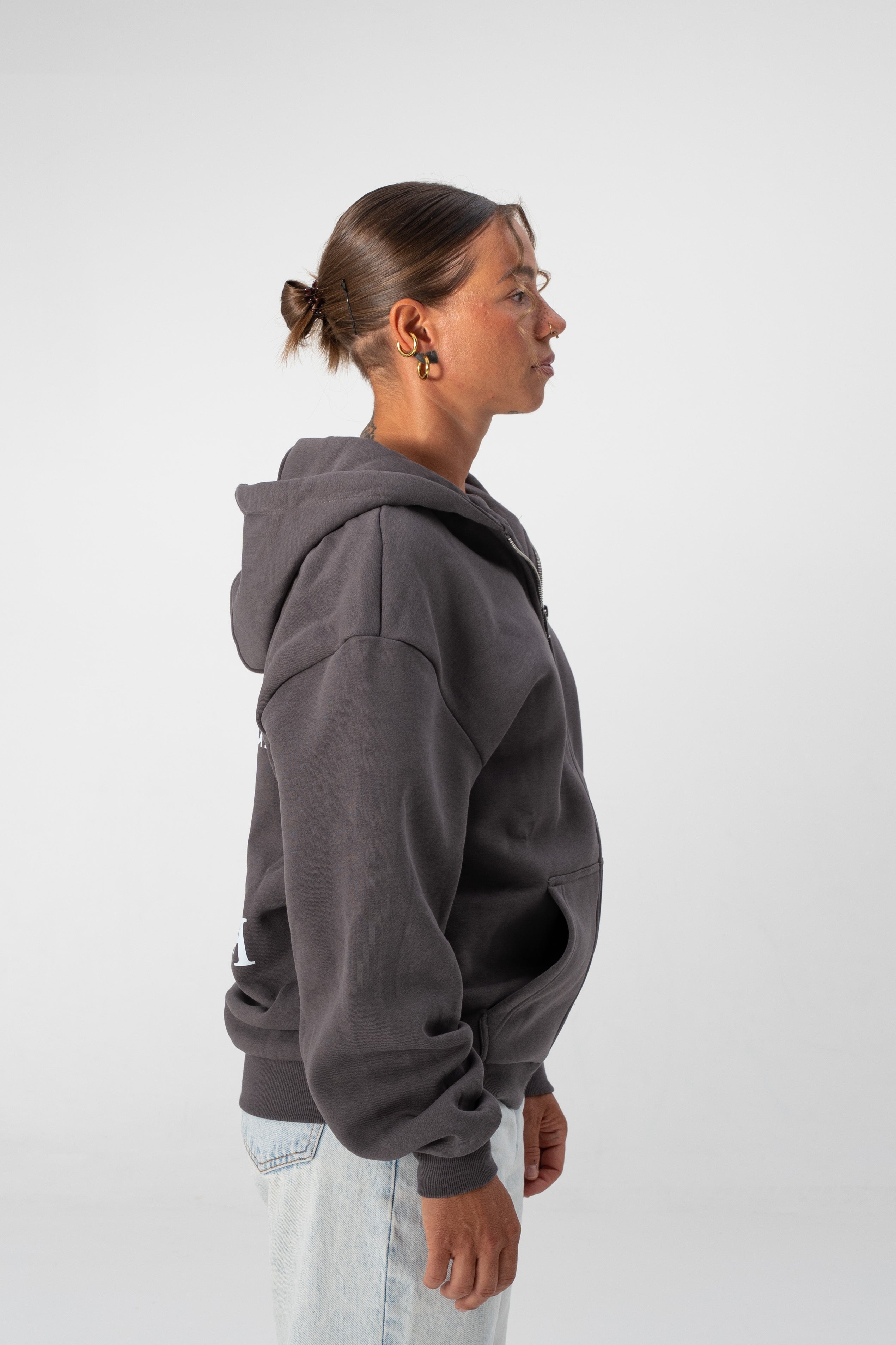 SILENCE IS LOUD ENOUGH ZIPPER