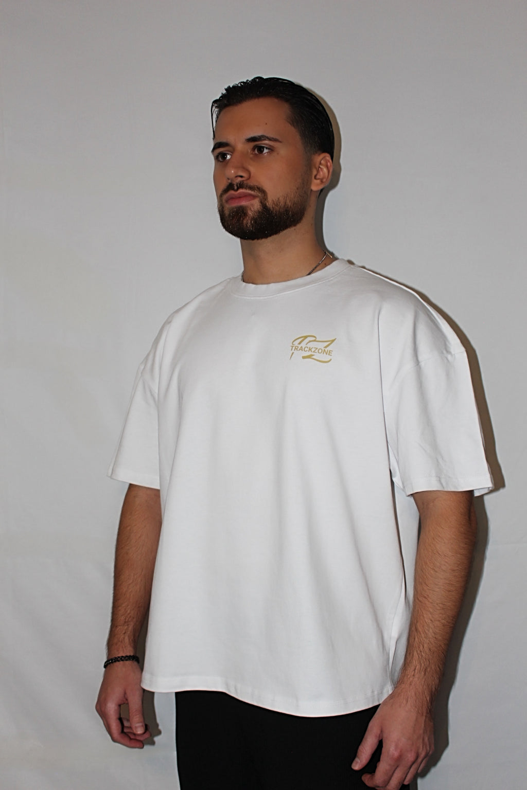 TWO WHEELS NO RULES TEE WHITE