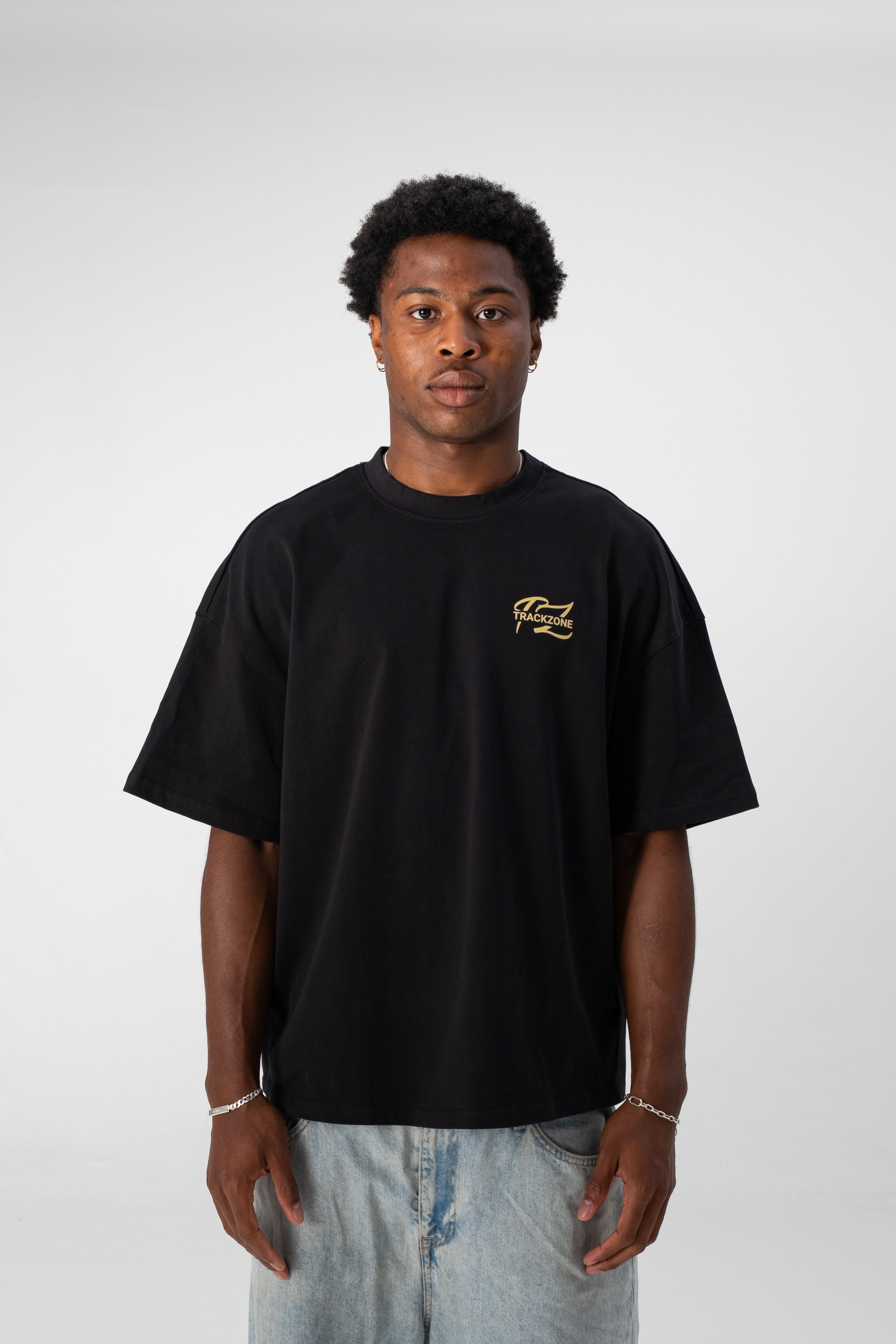 TWO WHEELS NO RULES TEE BLACK