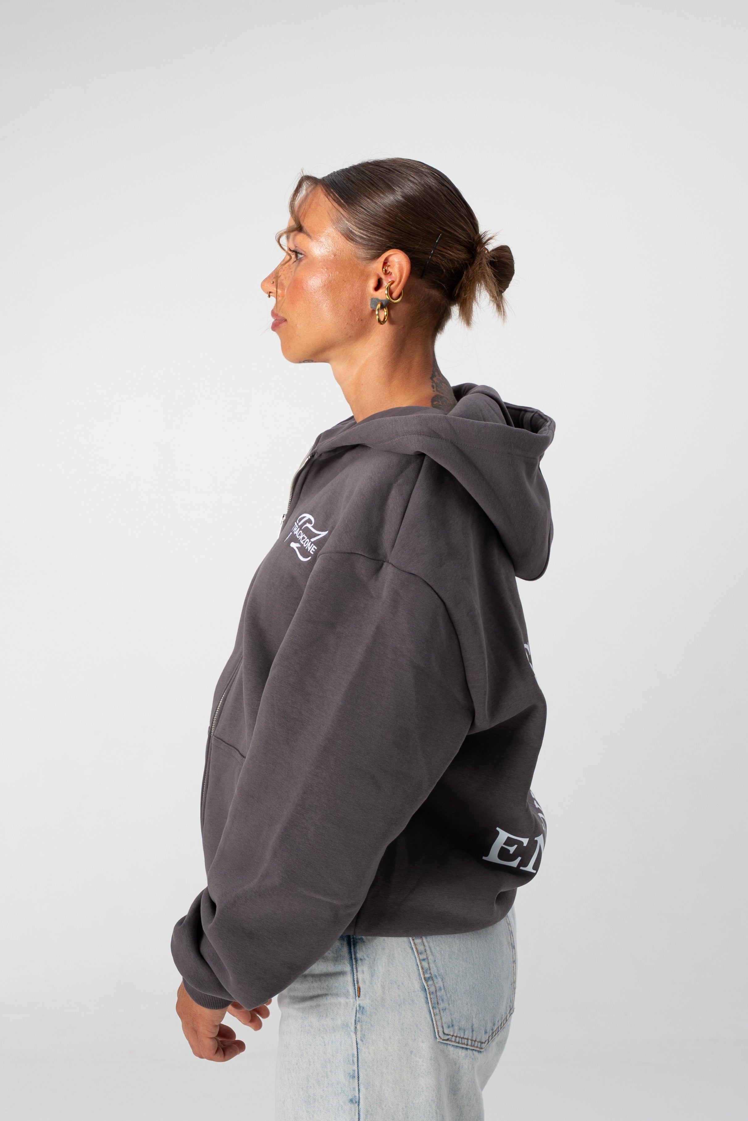 SILENCE IS LOUD ENOUGH ZIPPER